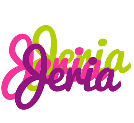 Jeria flowers logo