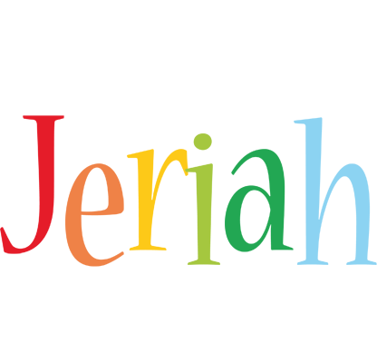 Jeriah birthday logo