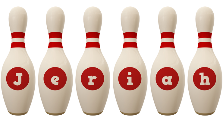 Jeriah bowling-pin logo