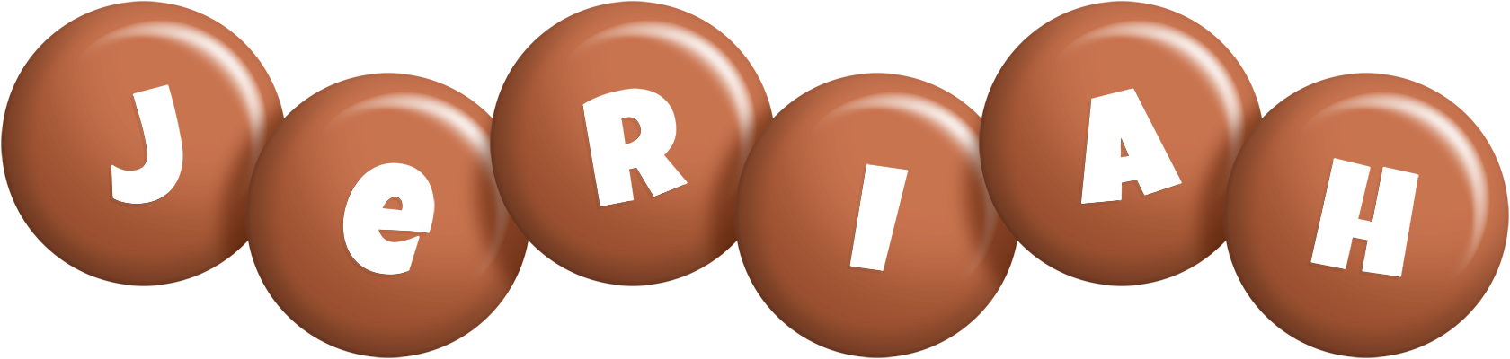 Jeriah candy-brown logo
