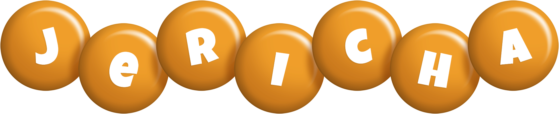 Jericha candy-orange logo