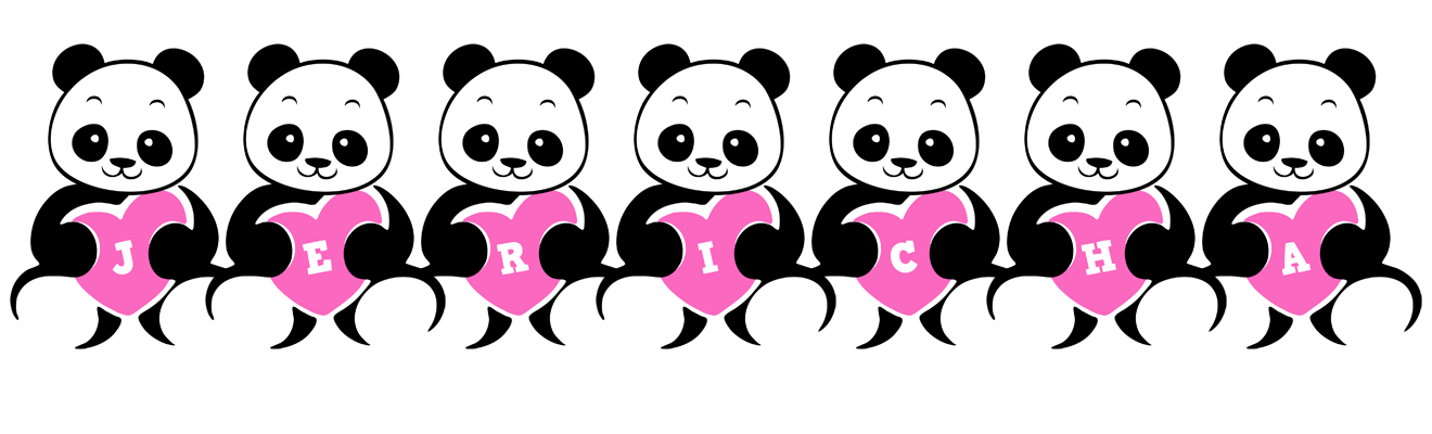 Jericha love-panda logo
