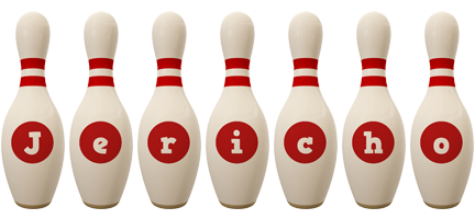 Jericho bowling-pin logo