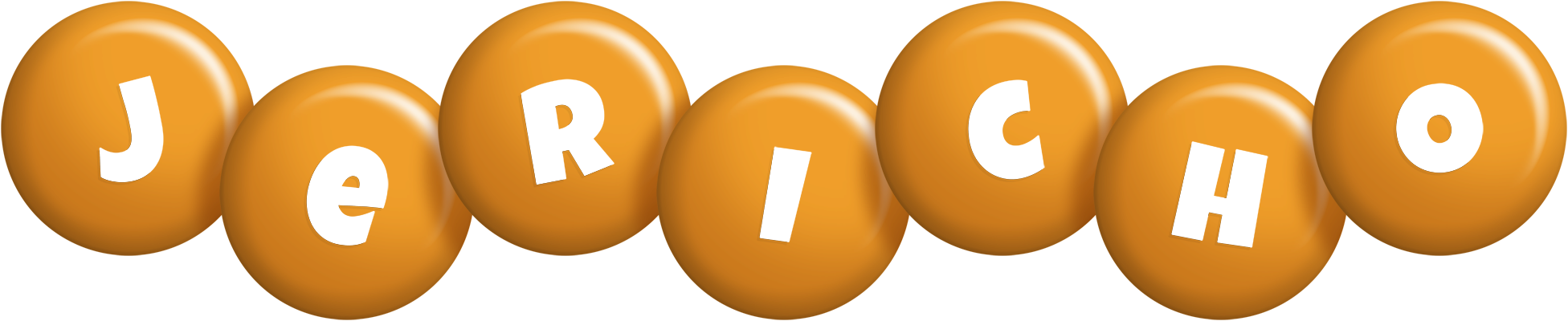 Jericho candy-orange logo