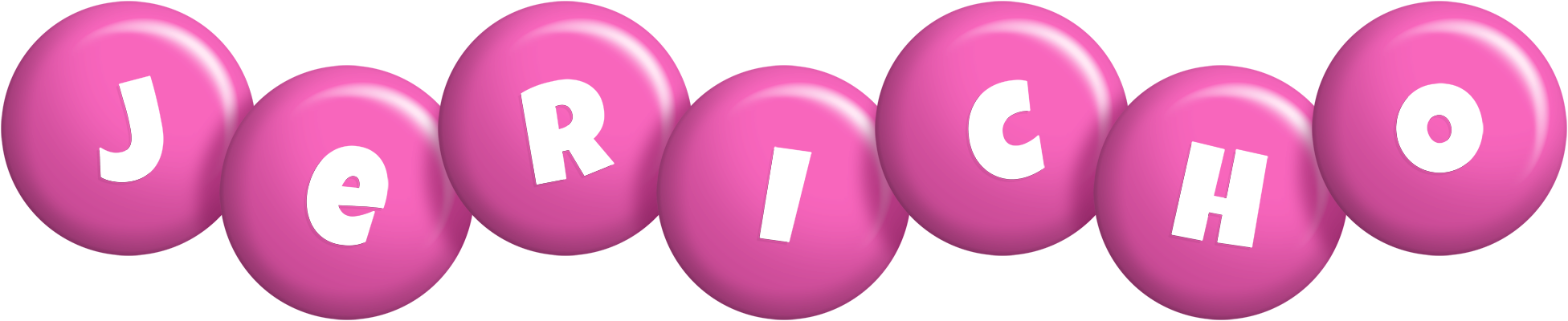 Jericho candy-pink logo