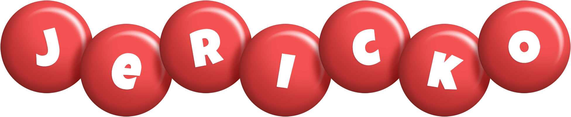 Jericko candy-red logo