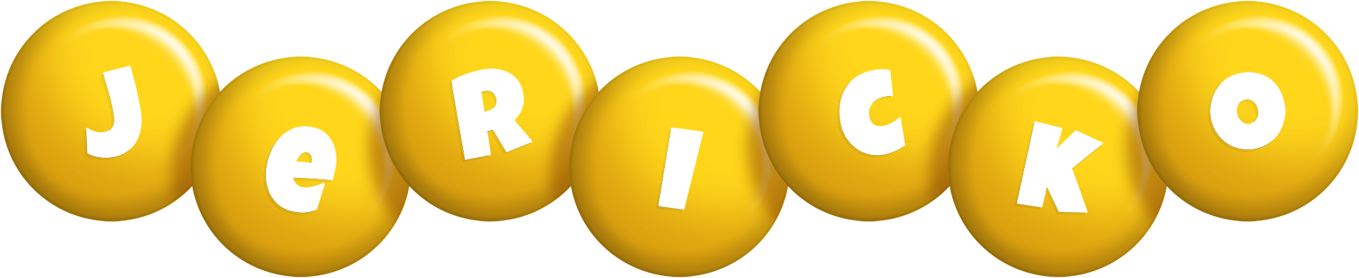Jericko candy-yellow logo