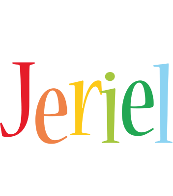 Jeriel birthday logo
