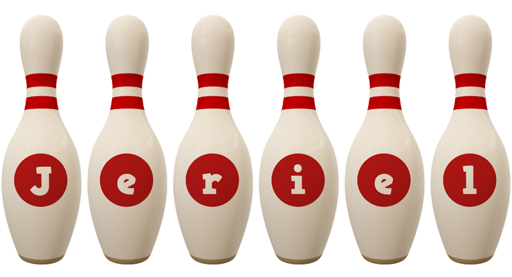 Jeriel bowling-pin logo