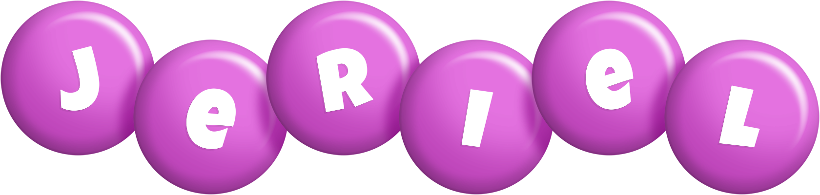 Jeriel candy-purple logo