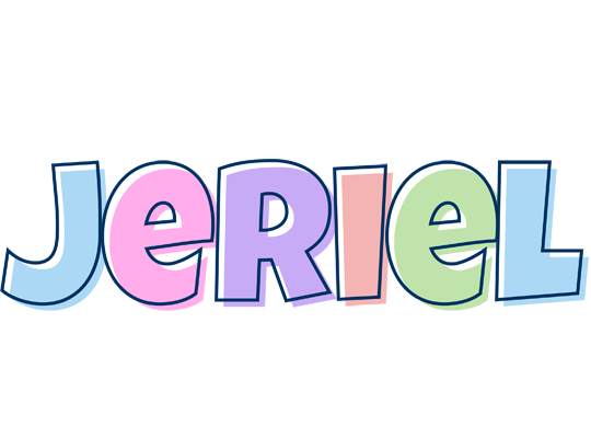 Jeriel pastel logo