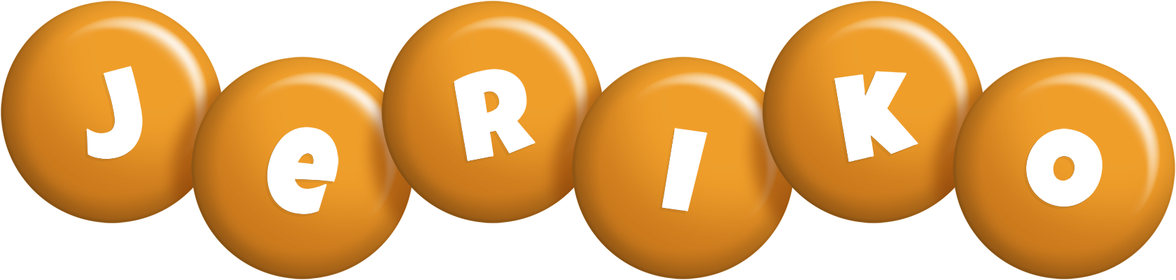 Jeriko candy-orange logo