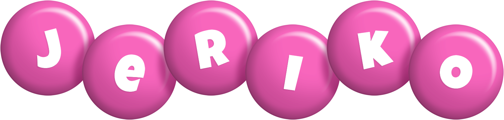 Jeriko candy-pink logo