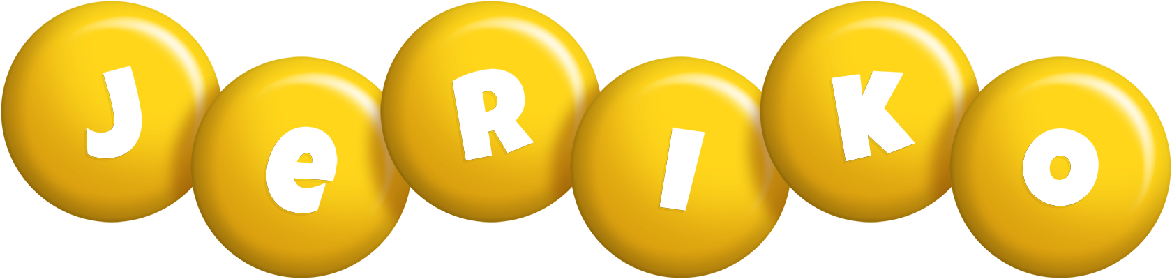 Jeriko candy-yellow logo