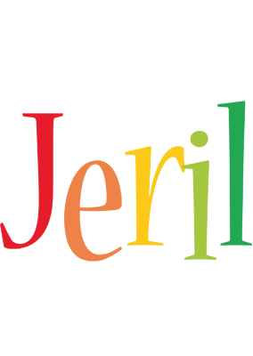 Jeril birthday logo