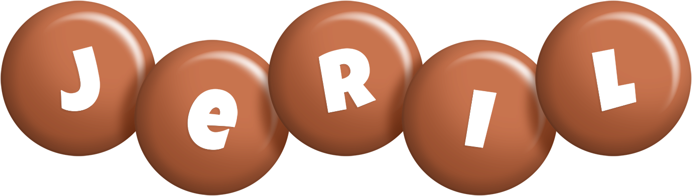 Jeril candy-brown logo