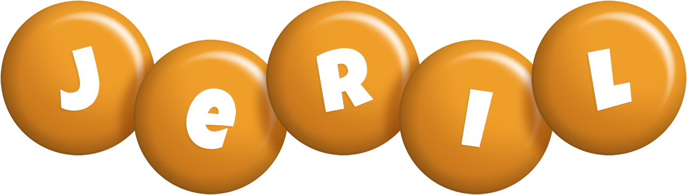 Jeril candy-orange logo