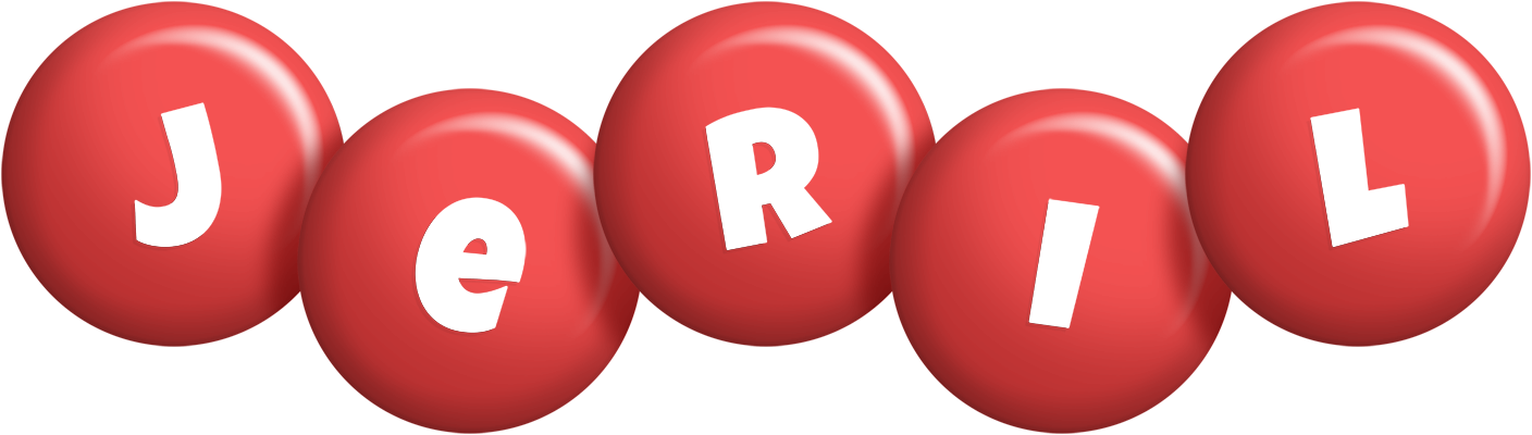 Jeril candy-red logo