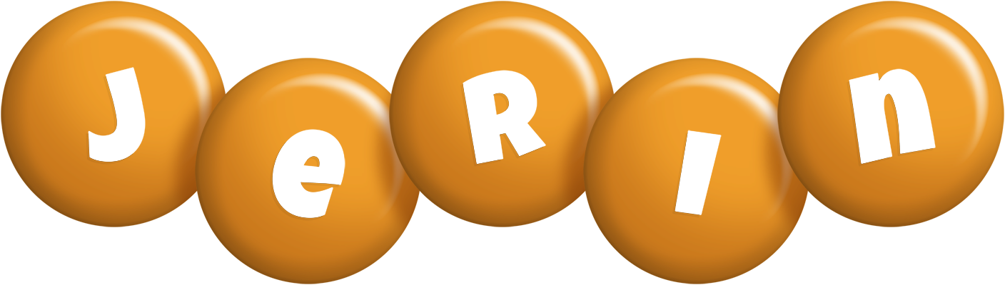 Jerin candy-orange logo