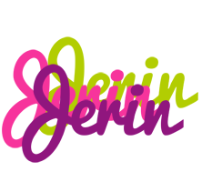 Jerin flowers logo