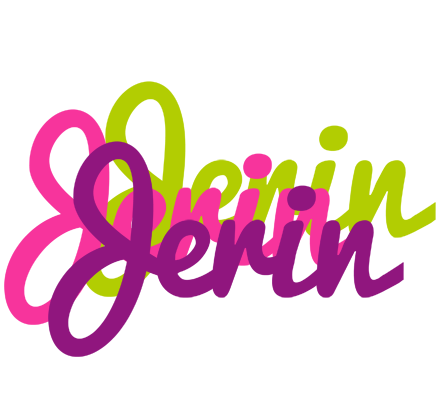 Jerin flowers logo