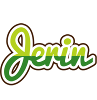 Jerin golfing logo