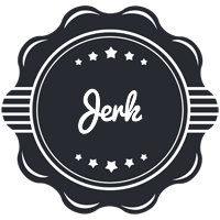 Jerk badge logo