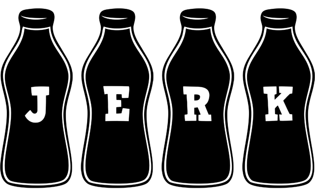 Jerk bottle logo