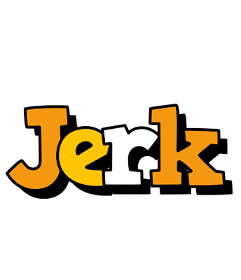 Jerk cartoon logo