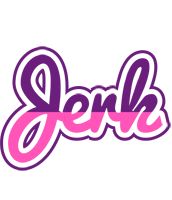 Jerk cheerful logo