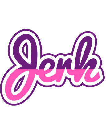 Jerk cheerful logo