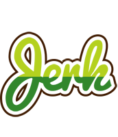 Jerk golfing logo