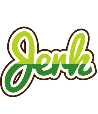 Jerk golfing logo