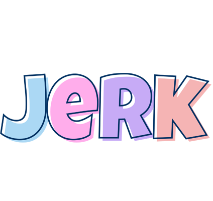 Jerk pastel logo
