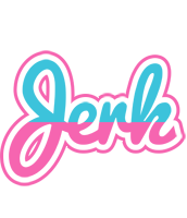 Jerk woman logo