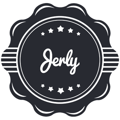Jerly badge logo