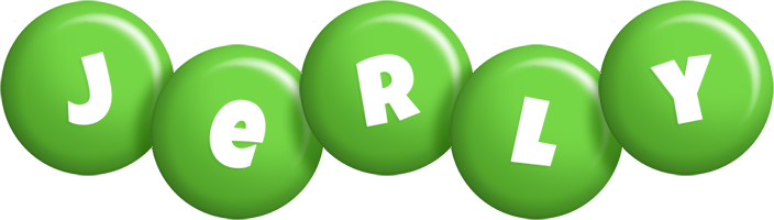 Jerly candy-green logo