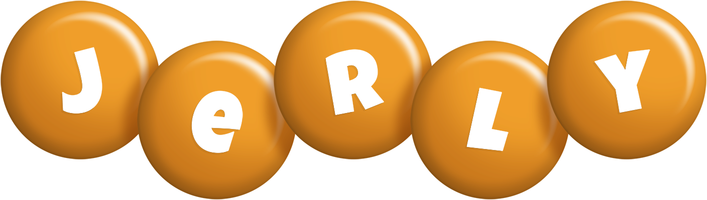 Jerly candy-orange logo