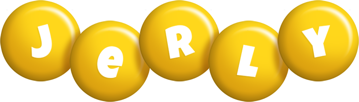 Jerly candy-yellow logo