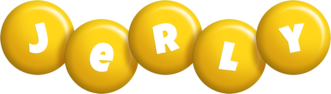 Jerly candy-yellow logo