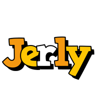 Jerly cartoon logo
