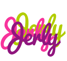 Jerly flowers logo