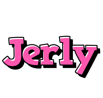 Jerly girlish logo