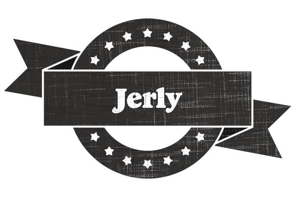 Jerly grunge logo