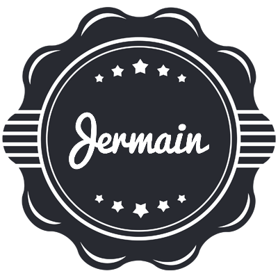 Jermain badge logo