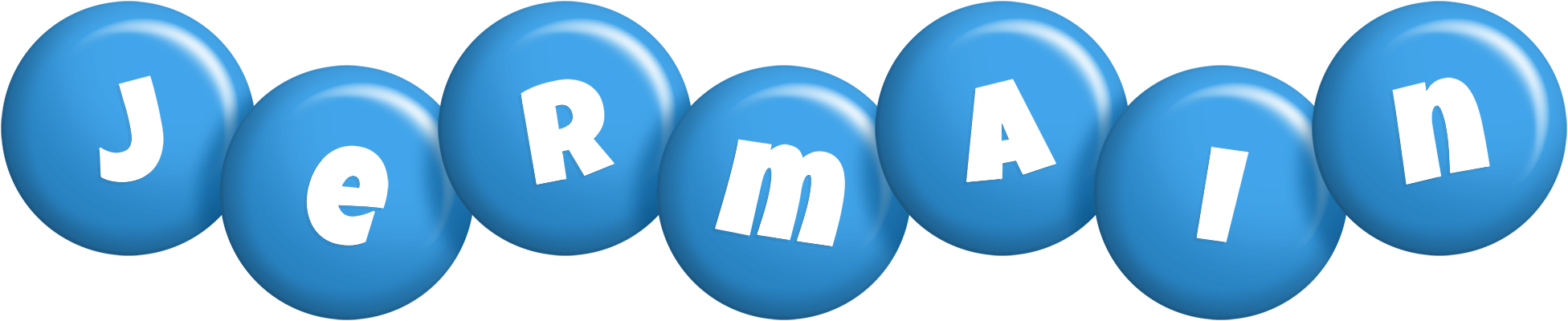 Jermain candy-blue logo