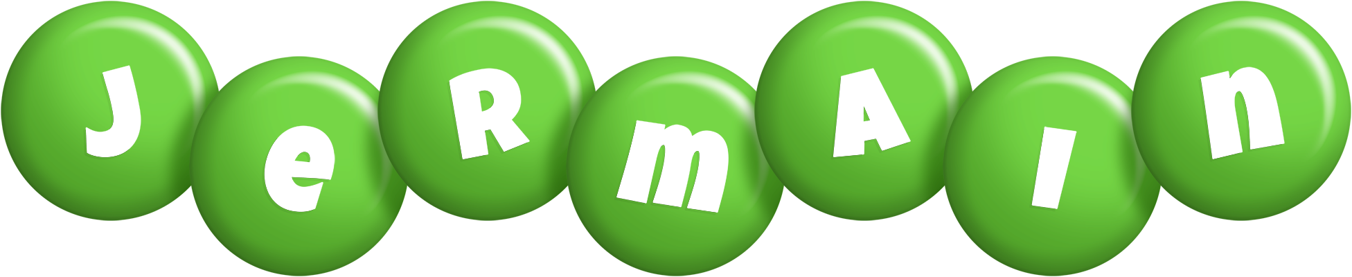 Jermain candy-green logo