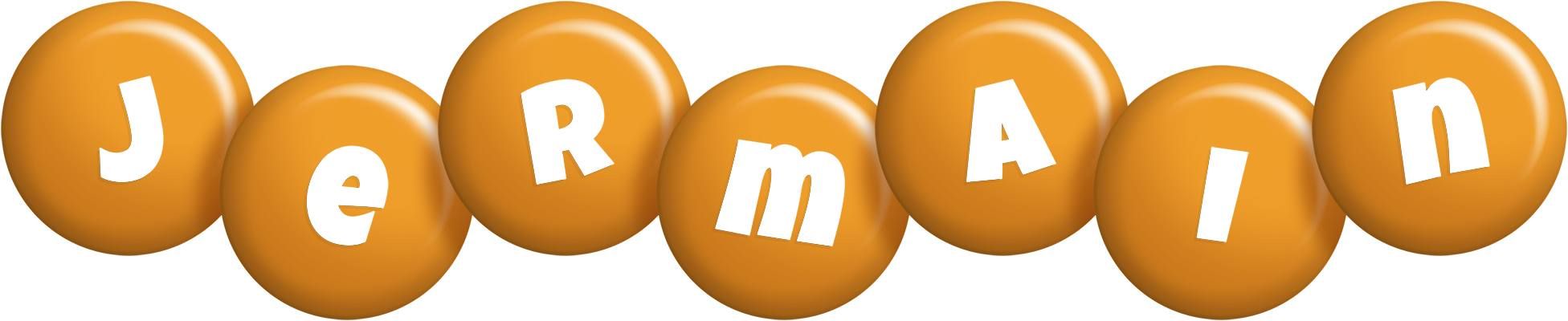Jermain candy-orange logo