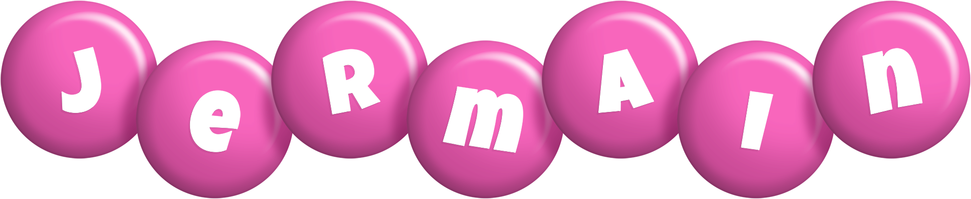 Jermain candy-pink logo