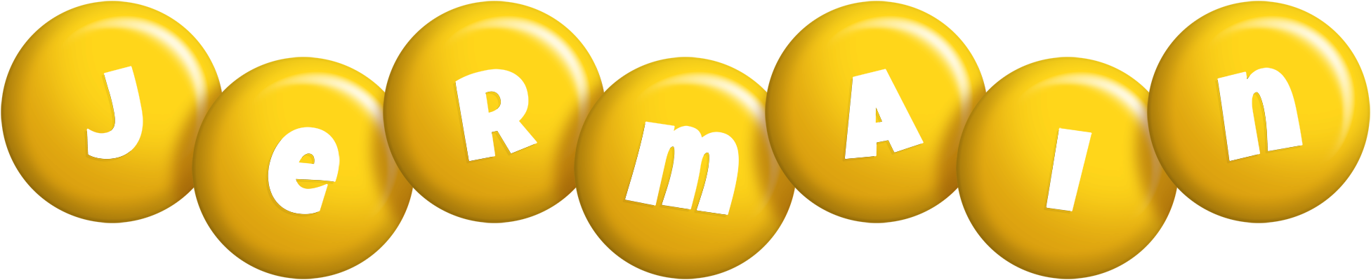 Jermain candy-yellow logo